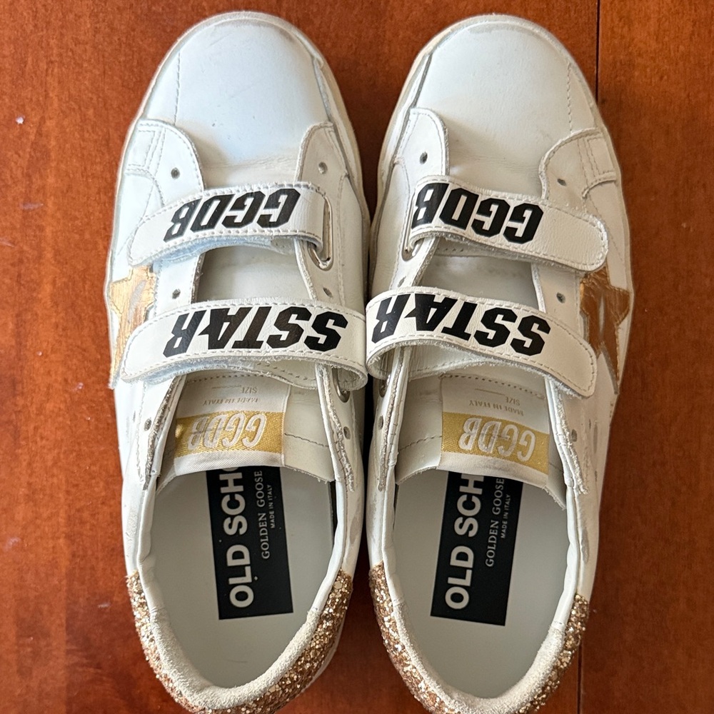 Golden Goose old school low top sneakers size 6